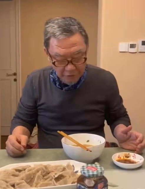 李立群：發視頻表示陽了，妻子連夜趕回台灣，通知兒女來身邊照顧