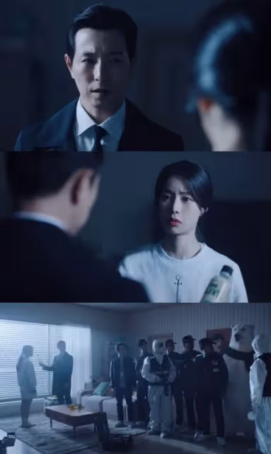 《黑暗榮耀》林智妍&鄭星一合拍CF超有梗!女主被神出鬼沒「講話白熊」煩到崩潰,最後一翻白眼表情亮了