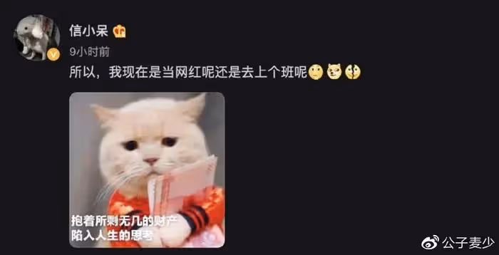 被支付寶一億砸中「錦鯉女孩」，如今沒錢沒工作，想做普通人