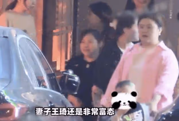 沈騰一家三口與好友聚餐,王琦身材圓潤顯富態,四歲兒子活潑好動