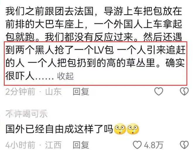 何丹彤自曝在巴黎被搶劫，被砸車窗遭威脅，當地警方不管惹爭議