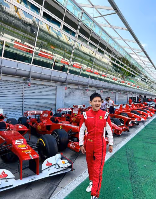 林志穎車禍後再度開賽車,近照憔悴顯滄桑,網友直呼:男神老了