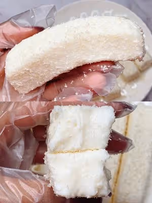 無需烤箱！奶香味濃郁！香甜嫩滑的椰蓉奶糕