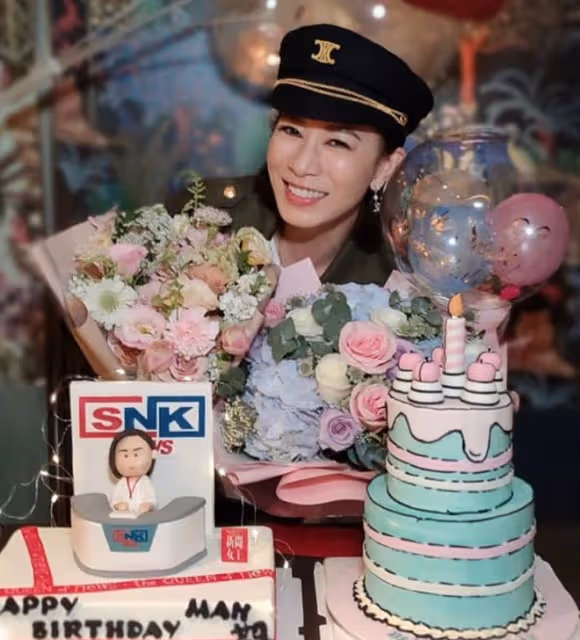 佘詩曼生日眾星雲集!48歲貌美如少女,熒幕搭檔連續12年為其慶祝