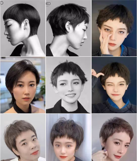 髮型不知如何剪,看看這100多款,百變時尚款式多