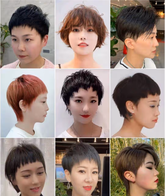 髮型不知如何剪,看看這100多款,百變時尚款式多
