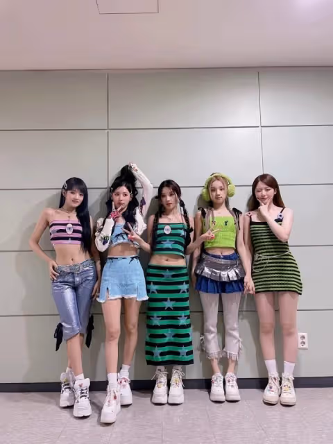 她們的奇裝異服，韓國網友不能理解，富家女愛豆的習慣是分攤賬單