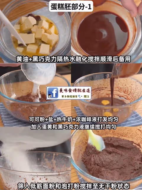 【6款巧克力蛋糕食譜】醇香濃郁,保姆級教程