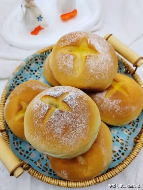 食譜:高比克T42爆漿培根芝士麵包~