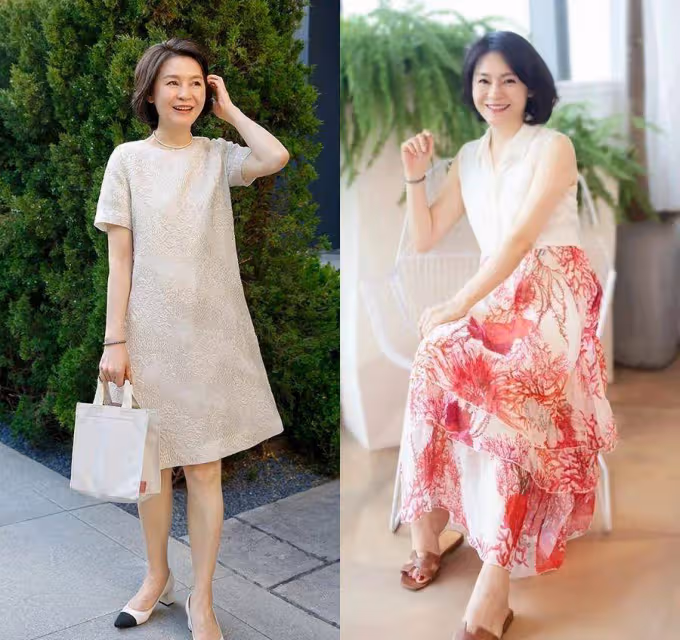 今夏火了一種裙子,叫「桑蠶絲裙」!優雅高貴,50、60歲更女人味