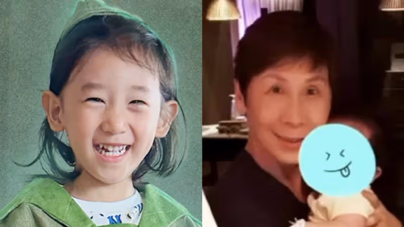 陳小春應采兒3歲小兒子生日照曝光，HoHo隔代遺傳，越長越像外婆