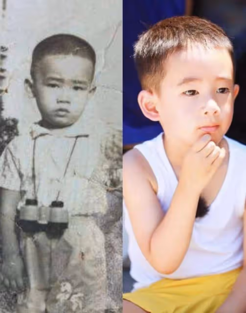 陳小春應采兒3歲小兒子生日照曝光,HoHo隔代遺傳,越長越像外婆