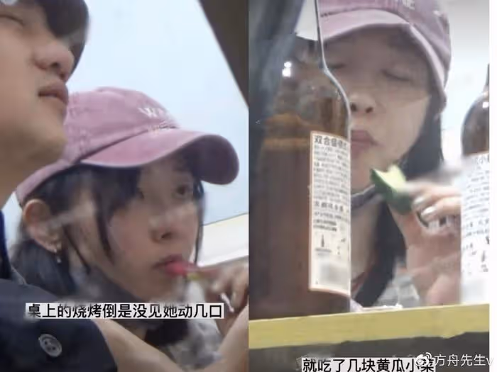 39歲白百何抽菸喝酒被拍,動作嫻熟菸癮超大,當眾撓鼻子毫無偶像包袱