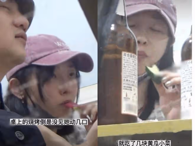 39歲白百何抽菸喝酒被拍,動作嫻熟菸癮超大,當眾撓鼻子毫無包袱