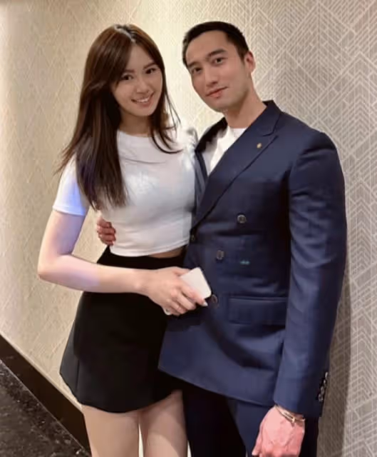 阿嬌前夫高檔餐廳慶生,與老婆秀萬元婚戒,嬌妻顏值氣質不輸阿嬌