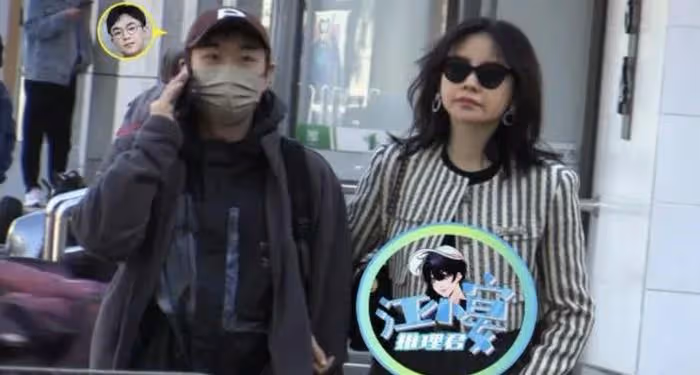 大鵬新婚妻子疑曝光,女方牽手大鵬露正臉稍顯老,此前被曝已有兒子