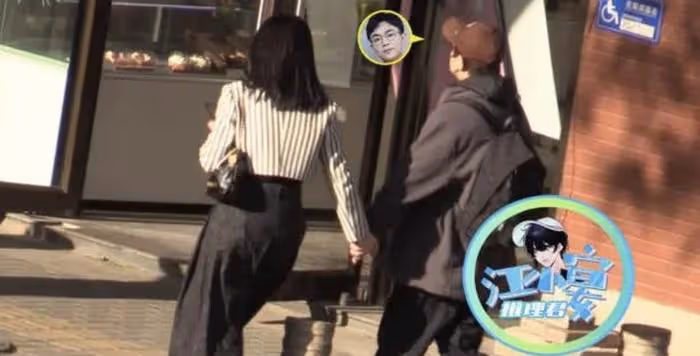 大鵬新婚妻子疑曝光,女方牽手大鵬露正臉稍顯老,此前被曝已有兒子