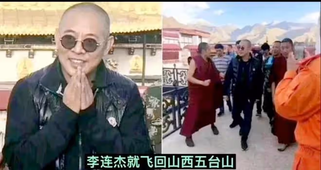 李連杰：身體狀況令人擔憂，低調到內地代言遊戲，長相發生大變化