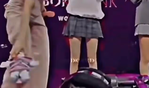 BLACKPINK演唱會,粉絲將裝有攝像頭的娃娃扔到台上,Lisa撿起扔回