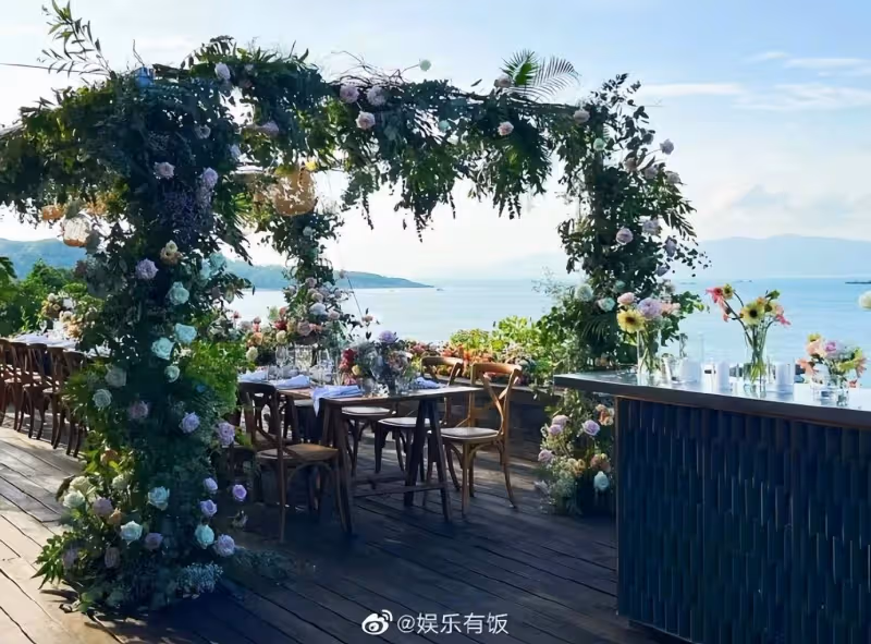 恭喜!闞清子獲男友求婚成功,浪漫唯美現場首曝光,男方來頭不小