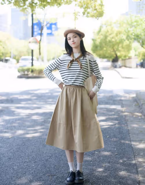 夏季這6款衣服說穿誰美！不信你看街拍搭配穿搭示範，高級又洋氣