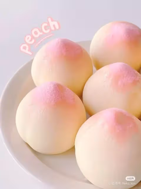 自製‼️超可愛【蜜桃冰淇淋】吃了就停不下來!