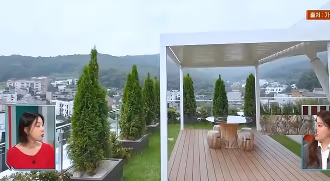 玄彬孫藝珍家中實景拍攝曝光:頂樓有大花園,可以躺在浴缸看星星