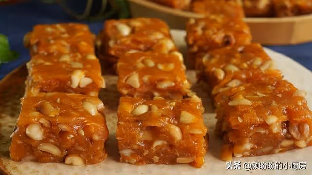 營養美味的紅薯花生糕,甜糯Q彈,非常好吃!
