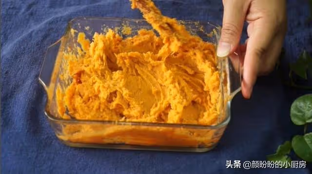 營養美味的紅薯花生糕,甜糯Q彈,非常好吃!