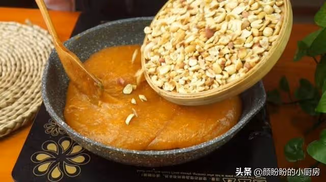 營養美味的紅薯花生糕,甜糯Q彈,非常好吃!