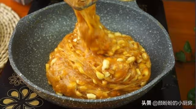 營養美味的紅薯花生糕,甜糯Q彈,非常好吃!