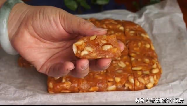 營養美味的紅薯花生糕,甜糯Q彈,非常好吃!