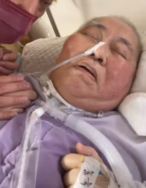林靖恩被討伐,李坤城臨終前視頻被兒子曝光,全身浮腫靠眼神交流