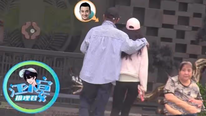 文章疑似和女友約會,兩人牽手摟肩舉止親密,女孩兒年輕貌美