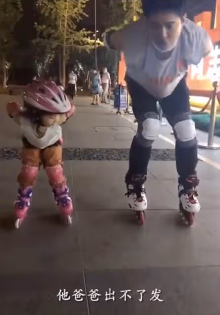 董璇為7歲女兒慶生,罕曬前夫高雲翔帶娃,小酒窩全程拘謹無笑容