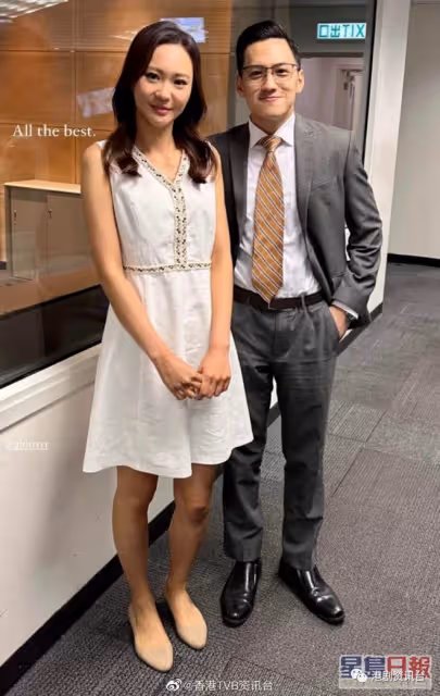 TVB新聞女神麥詩敏離巢!效力8年做到新聞部一姐 上月宣布結婚享福做少奶