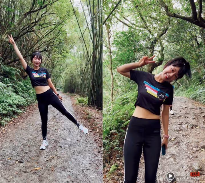 木曜女神「上衣緊勒」挑戰越野跑!泱泱超劇烈揮汗「顛簸邁步」全被拍