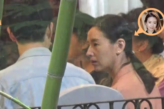 董潔穿背心素顏逛菜市場，瘦成紙片人滿臉憔悴，未戴口罩卻無人識