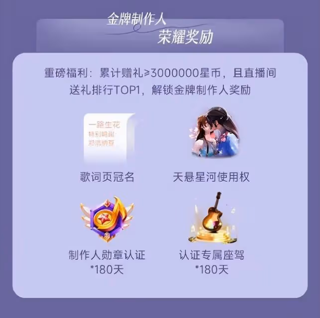 繁星葉微涼真愛粉KumKu升級金牌製作人,為其新歌保駕護航