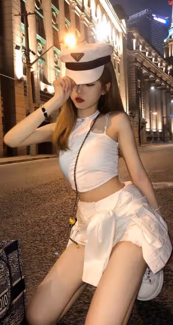 女子寫真:氧氣少女抹身材熱褲時尚美拍,美腿絲襪悠悠純欲風