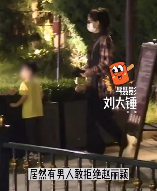 趙麗穎帶4歲兒子游迪士尼,想想疑似發脾氣,拒絕被媽媽牽手摸頭