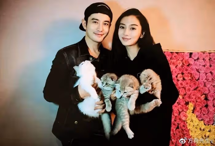 新戀情!黃曉明摸女友臀部帶她回家,女方身份疑曝光曾與baby合影