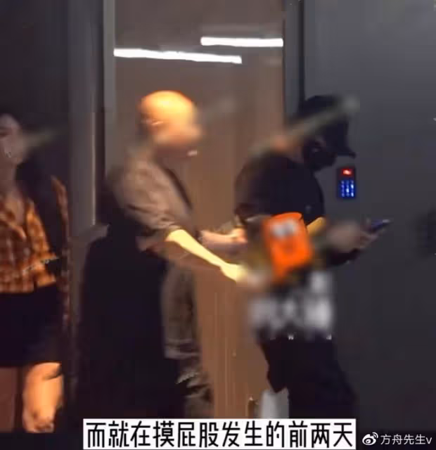新戀情!黃曉明摸女友臀部帶她回家,女方身份疑曝光曾與baby合影