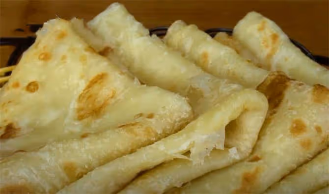 家常烙餅好吃有秘訣,掌握這2個關鍵點,柔軟又多層,60秒出鍋