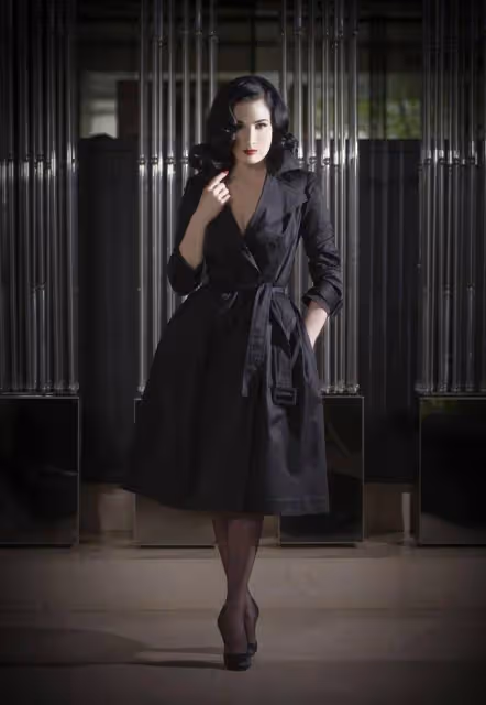 時尚舞娘蒂塔·萬提斯 (Dita Von Teese)的時尚大片