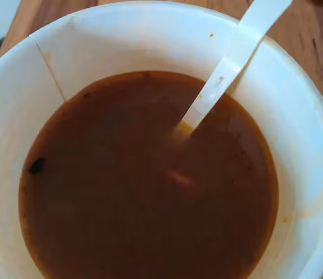 李立群入院治療第4天,臉色發白瘦十幾斤,透露醫院的伙食太清淡