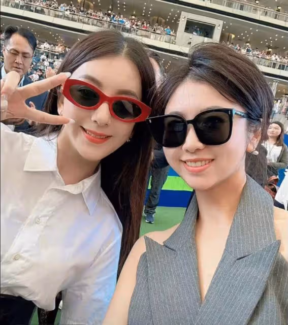 沙田馬場偶遇郭富城夫婦,方媛生圖精修差別大,被指沒有素人漂亮