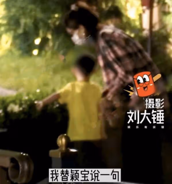 趙麗穎帶娃游迪士尼,4歲想想當場鬧脾氣,多次拒絕媽媽牽手