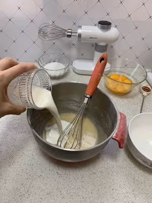不需要水浴的古早蛋糕