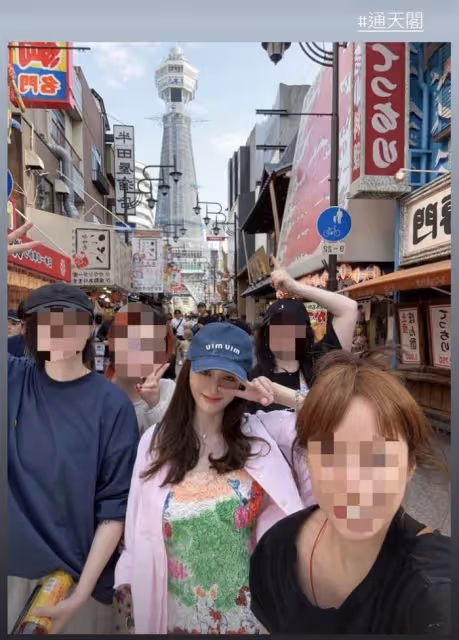 陳喬恩游日本,在大阪機場和老公Alan會合撒嬌,又親又抱甜如初戀